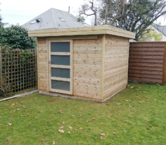 Abri de jardin en bois - Vintage